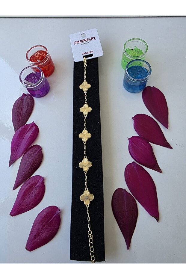Clover Steel Bracelet