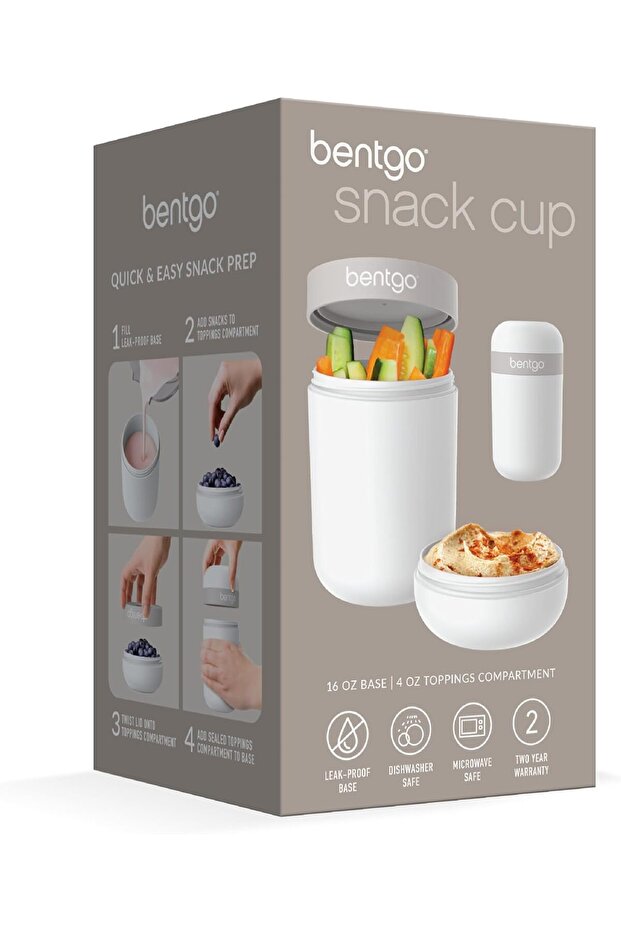 - Snack Cup - White - 7