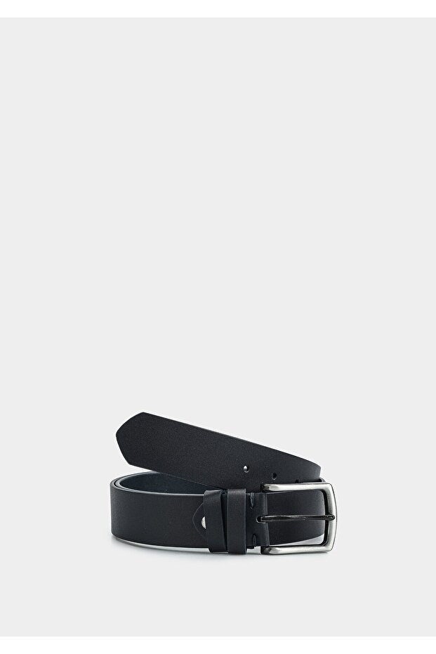 Navy Blue Ayd003 Navy Blue 4cm Sports Leather Belt