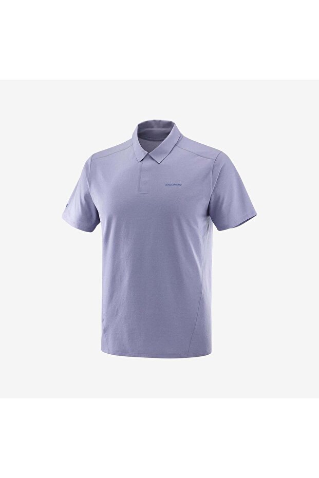 Tricou bărbătesc TRACKLINE POLO BLUE GRANITE LC2439500 - 1