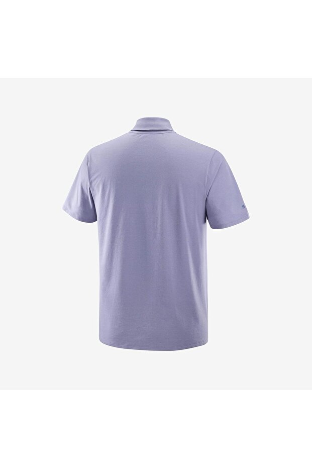 Tricou bărbătesc TRACKLINE POLO BLUE GRANITE LC2439500 - 3