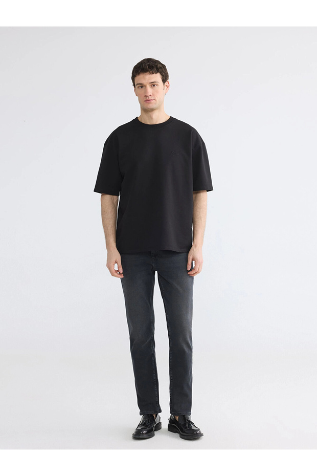 Lcw Jeans Black 750 Slim Fit Men's Jean Pants