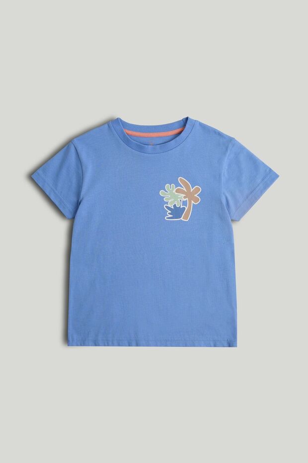 Blue Tropical T-Shirt