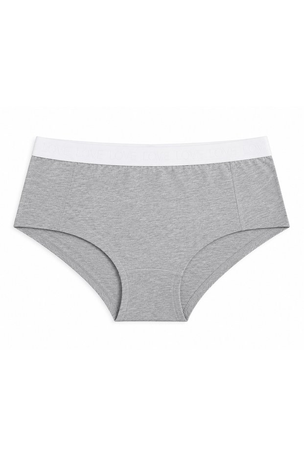 3-Piece Girls' Hipster Panties Waitress Size Cotton Flexible Comfortable Underwear 11-16 Years Old