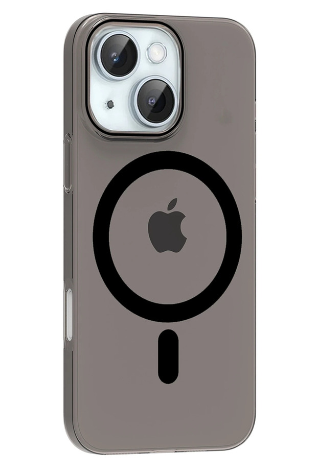 Ilkeshop iPhone 14 Pc Blank Magsafe Cover (170841) - Black