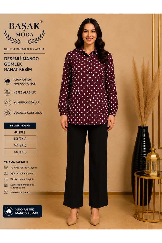 Plus Size Premium Mango Shirt