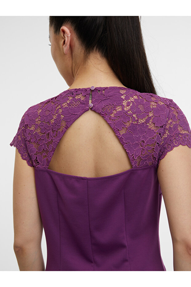 Rochie mov de damă - 4