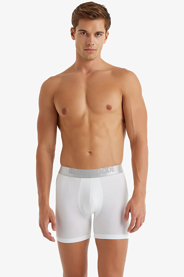 Men's Modal Elastane Boxers Silver 9303