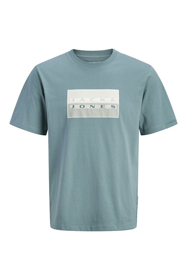Jcofusion Dots Print Tee Ss Crew Sn