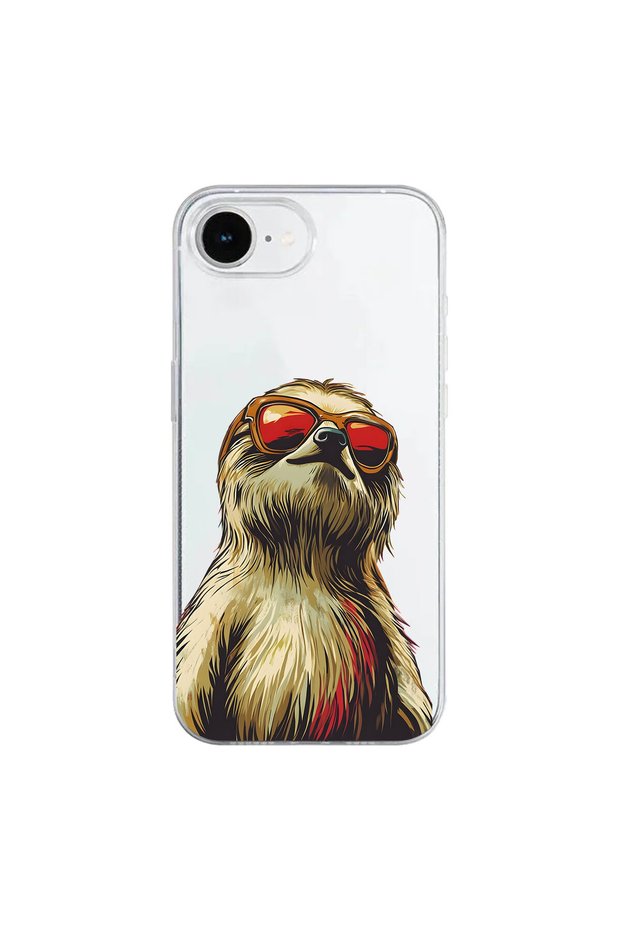 حافظة شفافة متوافقة مع iPhone 16e بتصميم Cool Animal 10