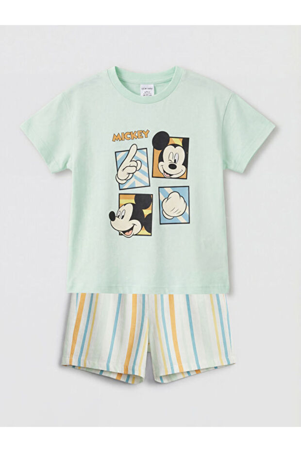Quality Pieces from Çelebi Store: Mickey Mouse Printed Baby Boy Set