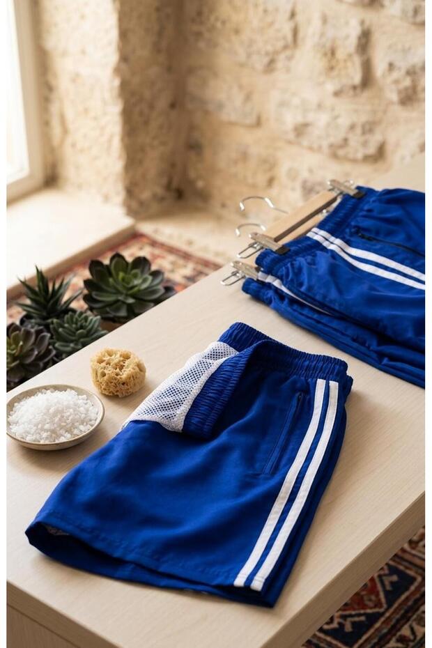 شورت سباحة للأولاد بلون واحد من ERKEK ÇOCUK GARSON BOY