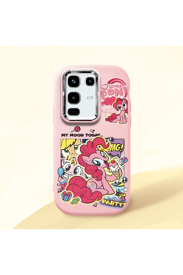 Pink Silicone Case Compatible with Infinix Note 50/Note 50 Pro with Shock-Absorbing Camera Protections