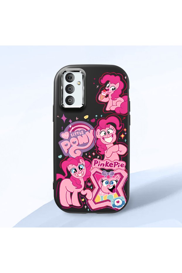 Black Silicone Case with Shock-Absorbing Camera Protections Compatible with Samsung Galaxy M13 4G/M23