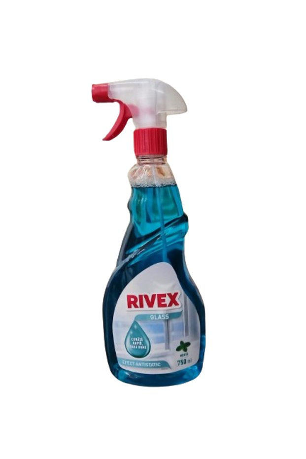 Solutie geamuri, Rivex, menta, 750 ml