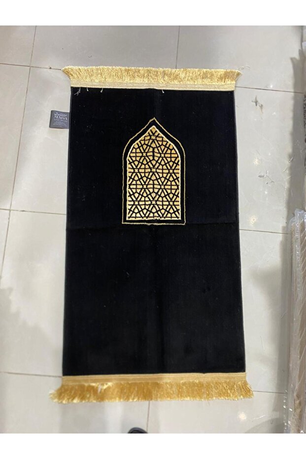 سجادة صلاة زخارف اسلامية - صنع تركي 8 ملي