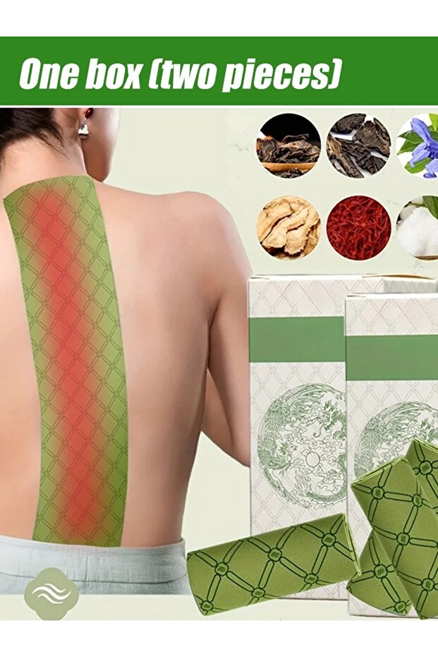 SLFDMJT-2PCS لصقة تدفئة للظهر، لصقة تدفئة بحجم أكبر، مصممة للظهر - 1