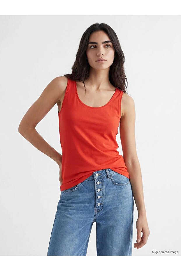 U Neck Women's Athlete Top (S6)