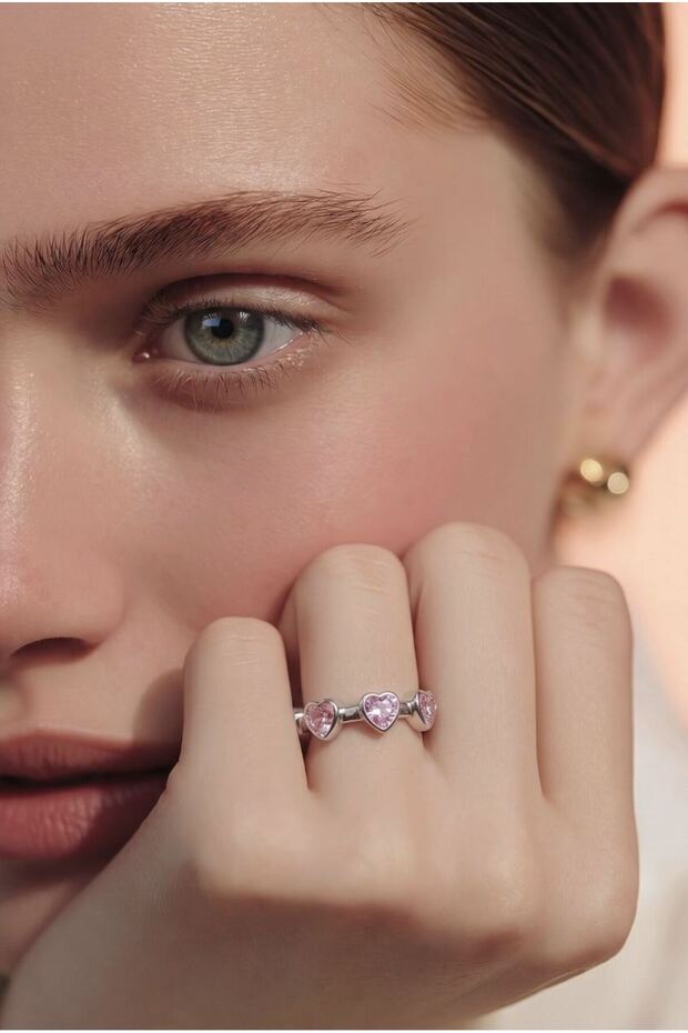 Figured Special Design Stone Adjustable Ring