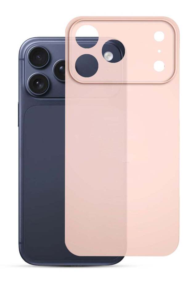 Air Skin Case Cover for Apple iPhone 17 Pro - Sturdy Back Cover - Durable Thin Case - Drop Protection Cover - Pink