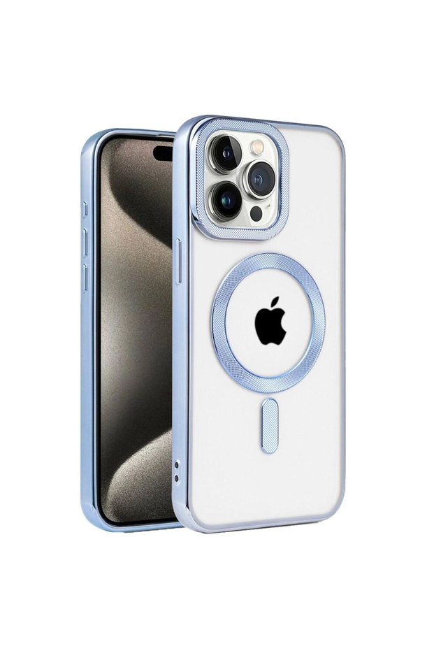 Apple iPhone 14 Pro Max Case Kronos Magsafe Cover - Sierra Blue