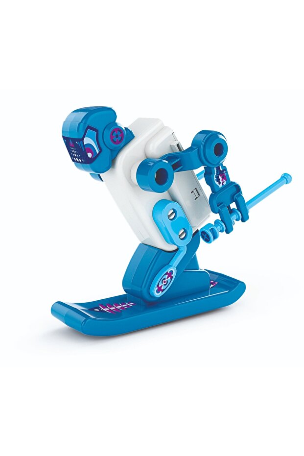 Kit de constructie, Clementoni, Science & Play, Robot Skier - 2
