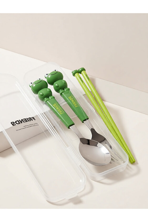 Chopstick ve çatal kaşık seti