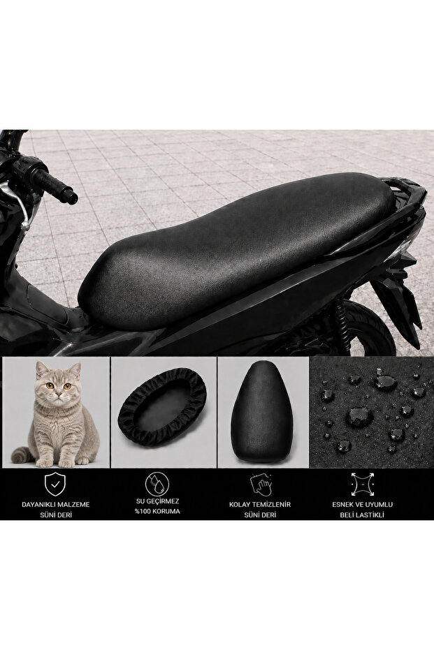 Kuba Brilliant 26 E Motorcycle Saddle Cover Waterproof Saddle Protection