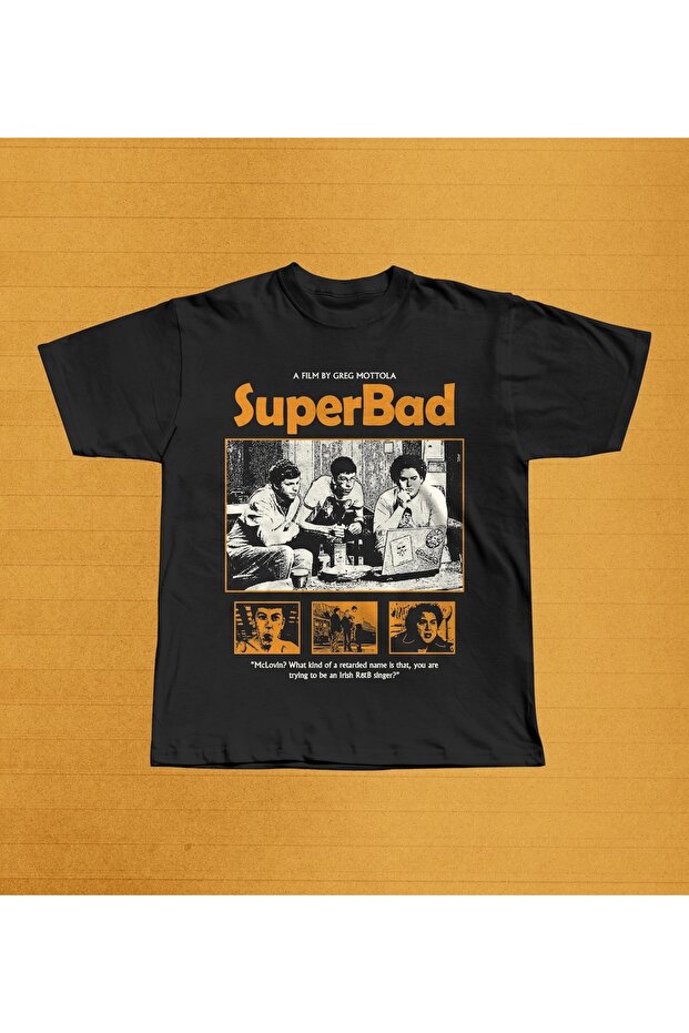 Superbad Printed Unisex Oversize T-Shirt