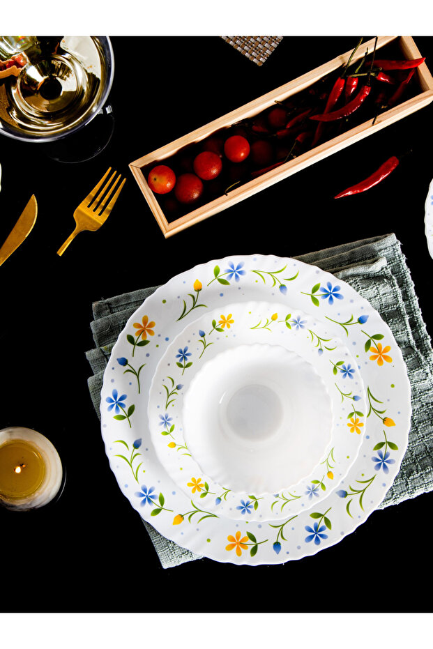 33-Piece Opalware Dinner Set - 6
