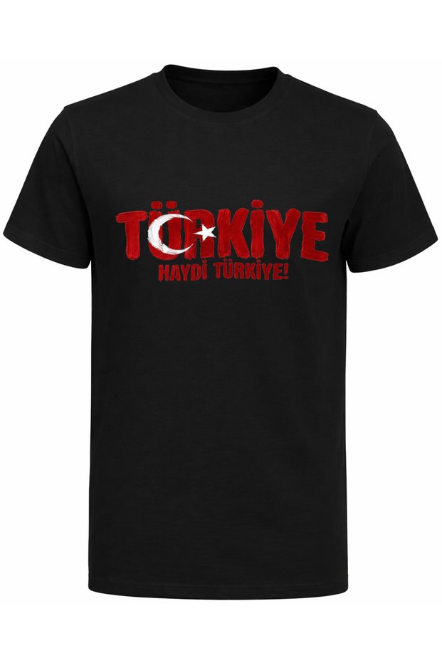 Come On, Turkey! World Cup 2026 Turkey Fan T-Shirt Football Printed Kids Tshirt