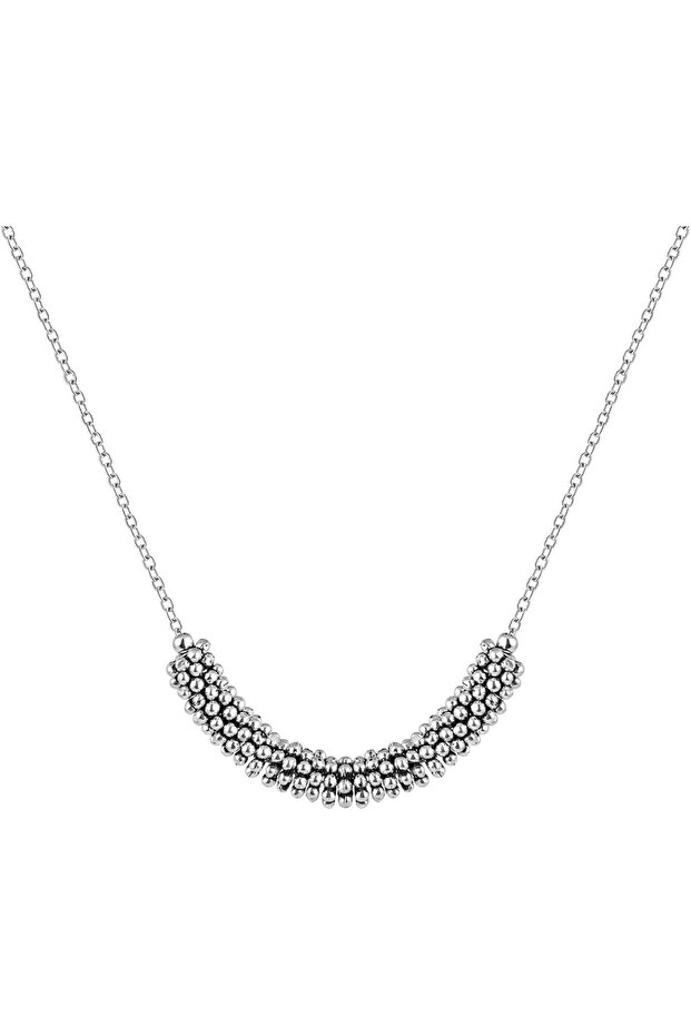 Gypsophila Women's Necklace, 925 Sterling Silver, Chain Necklace, Handmade Adjustable Jewelry