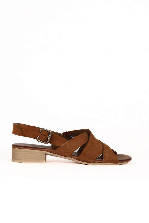 Taba Alf Suede Women's Low Heel Sandals