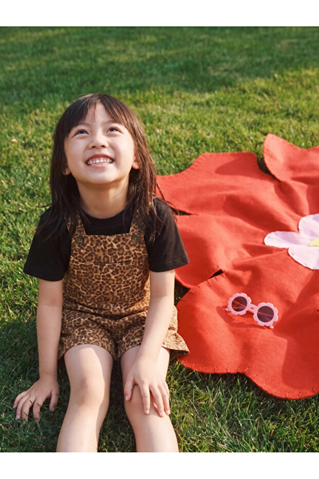 Girl's Leopard Salopet