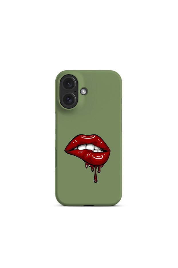 حافظة هاتف مصممة متوافقة مع آيفون 16 من نوع Velvet Kiss