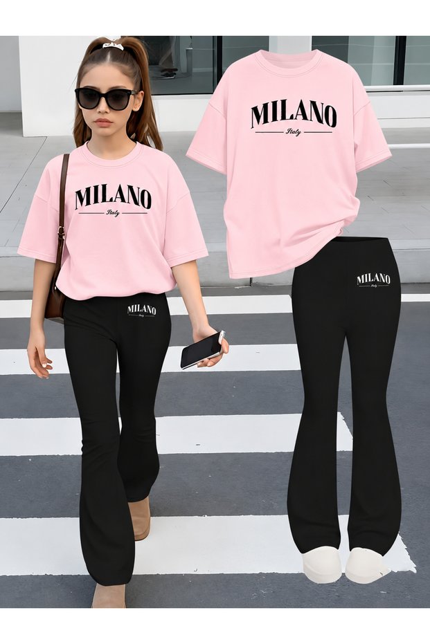 Girl's Spanish Style Leggings and T-Shirt Set