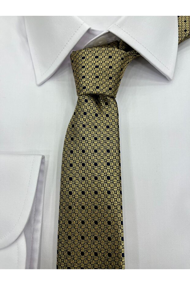 ربطة عنق رفيعة منسوجة بنمط قماشي من إنترفيو - 2
