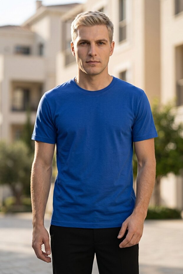Advantageous 2-pack: men's basic t-shirt set - 6
