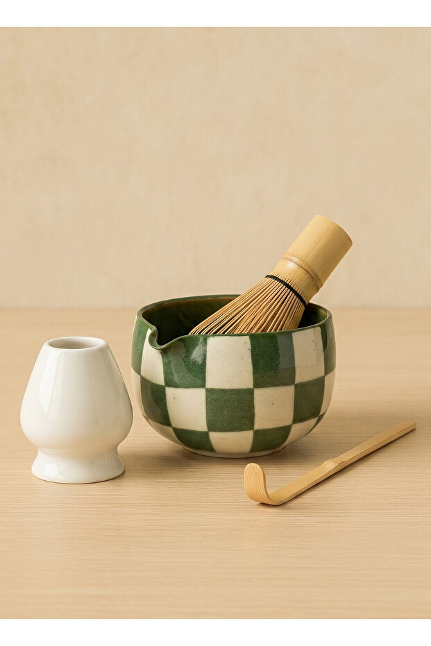 4 Parça Matcha Seti