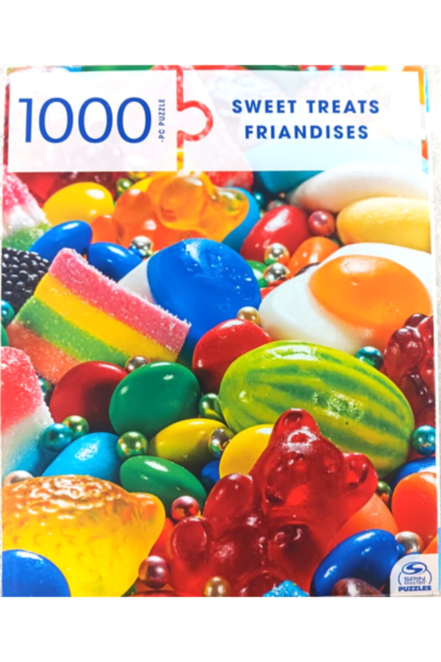 Sweets Treats Friandises 1000 Piece Jigsaw Puzzle by Spin Master