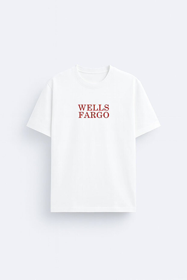 Fargo Printed Crew Neck White T-Shirt T-Shirt