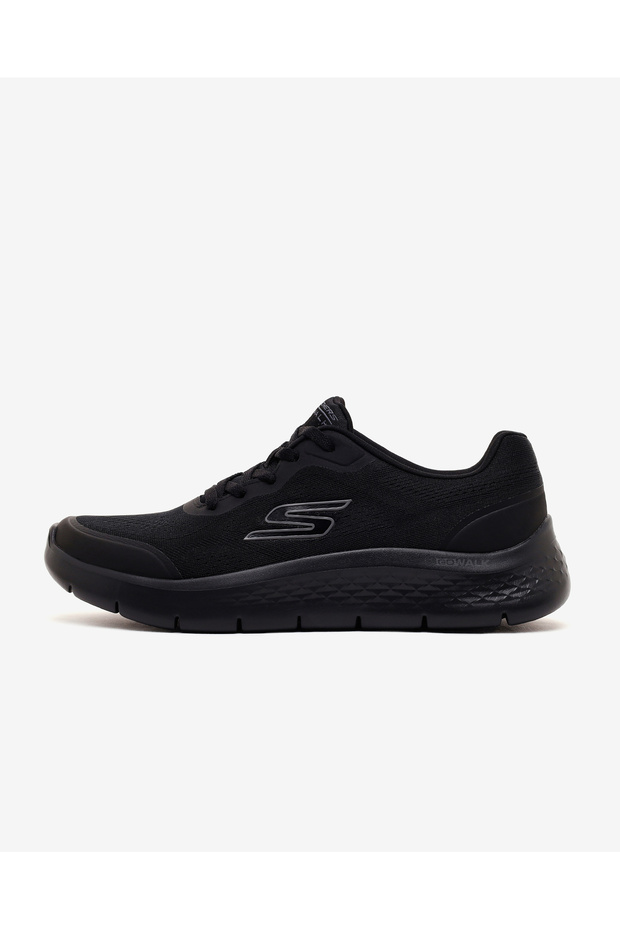 Go walk flex men's black walking shoes 216919tk bbk