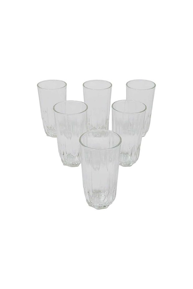 6 pcs Glass Tumbler Set, KRX38