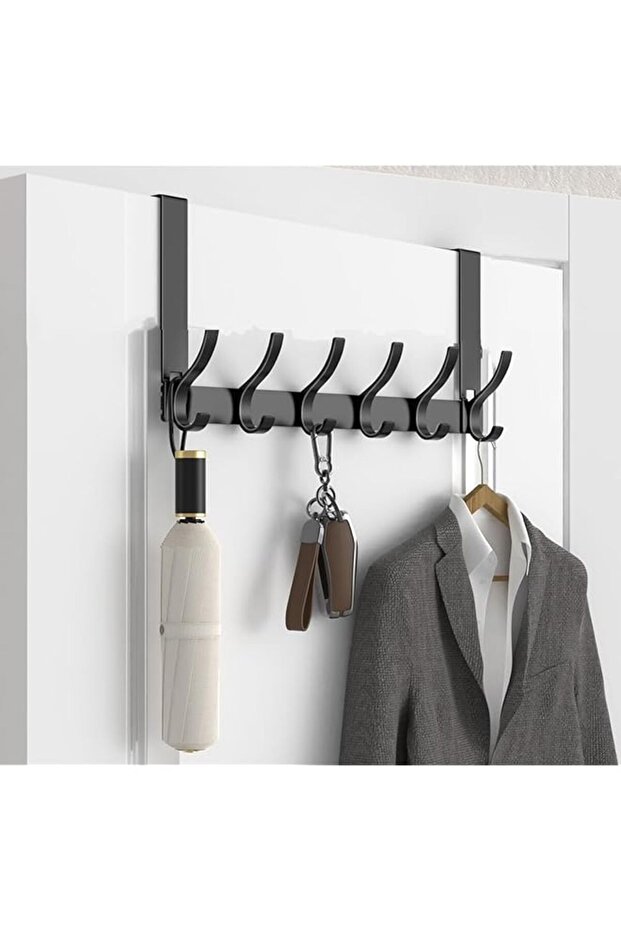 Over The Door Hook Hanger, Hat Rack Door Towel Hooks for Hanging