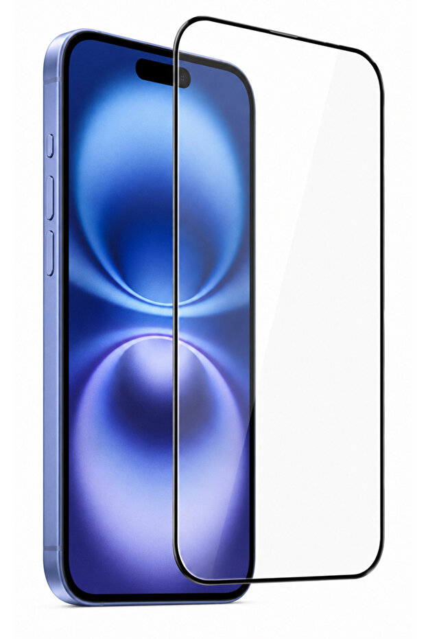 iPhone 16 Plus - Screen Protection 9H Tempered Glass • 6D Full Coverage • Ultra Clear Image