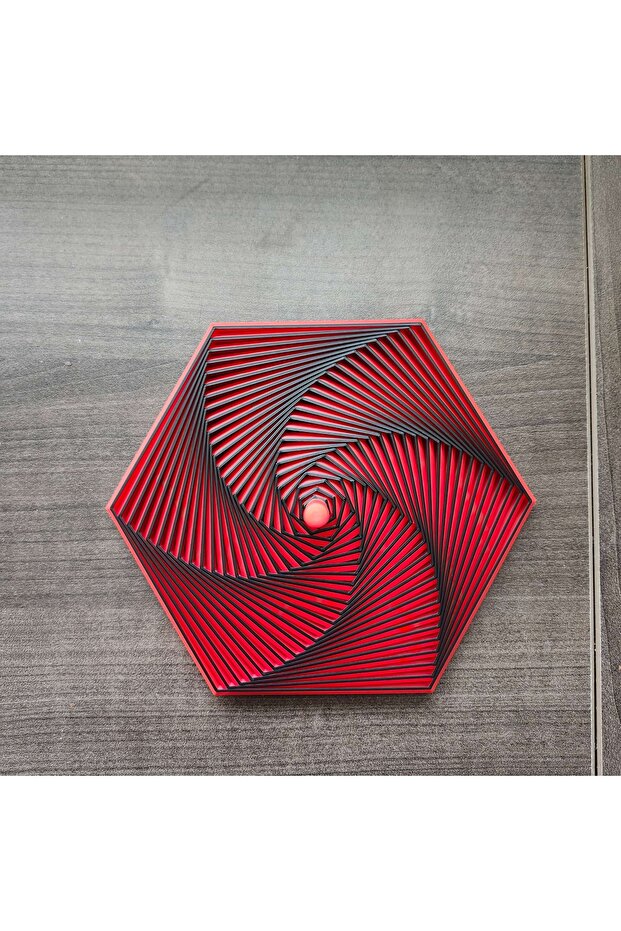Hexagonal Rotating Stress Toy - 2