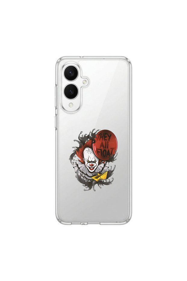 Samsung Galaxy S25 Edge Compatible Horror 1 Design Transparent Case