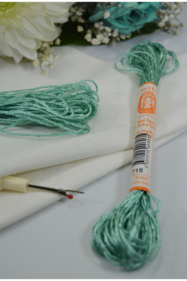 Hand Embroidery Silk, Laundry Silk, Rayon, Shiny Silk Texture, Colorfast