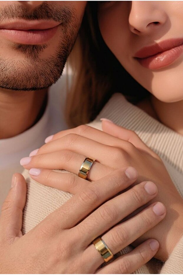 Steel Size 21 Unisex Wedding Ring