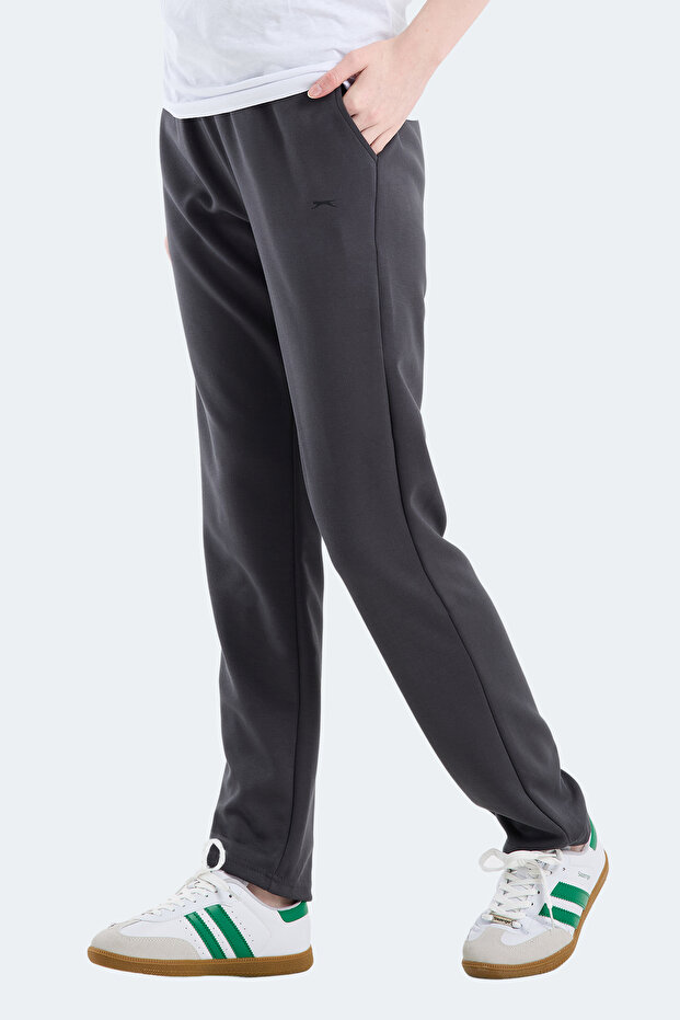 Kloras I Women's Anthracite Sweatpants with Pockets